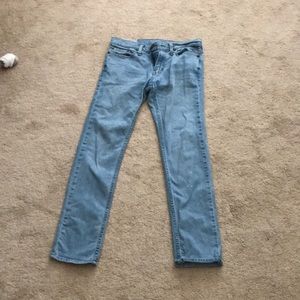 Hollister skinny jeans.